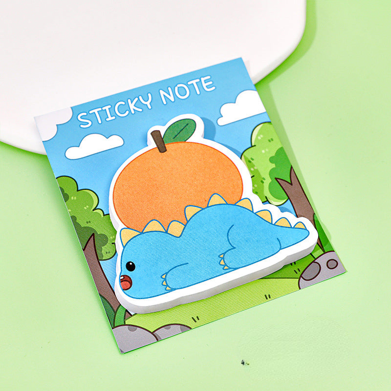 Wholesale Paper Cartoon Dinosaur Shaped Convenience Stickers